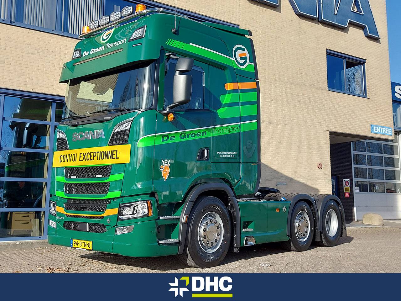 Aflevering De Groen Transport – DHC Zeeland